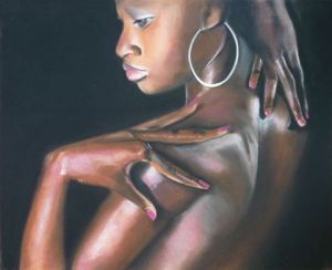 Dessin de Elisabeth Nardoux: Afrique