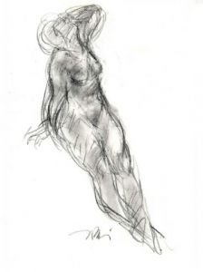 Dessin de Jean Louis GIRON: Vers le ciel