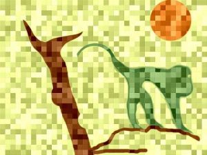 Art_numerique de ddtmoin: Sur un arbre