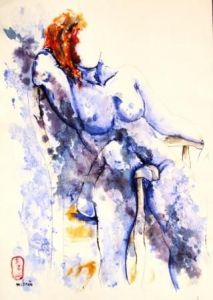 Dessin de Monick Bres : Paisible