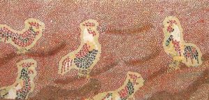 Mosaique de Marie-rose Atchama: reveil matinal