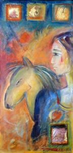 Peinture de Maleine: La manikoutai