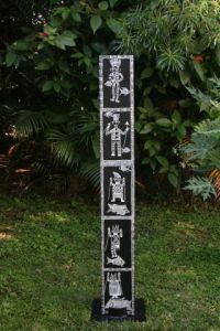 Sculpture de ANTOINE MELLADO: Série noire-3