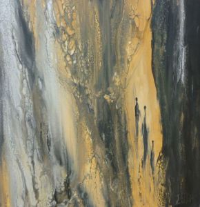 Peinture de JLB MICHIELS: en forêt 