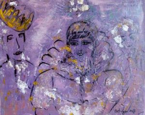 Peinture de OD' ILE : ON TIRE LES ROIS