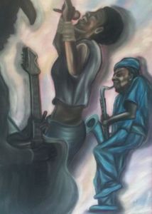 Dessin de Qd Sylvie: Made in blues