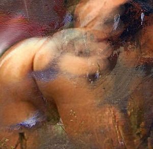 Peinture de clemencon: balayé par le vent