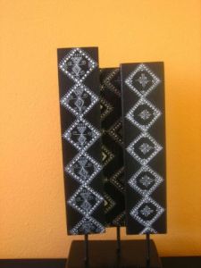 Sculpture de ANTOINE MELLADO: Petite série noir.