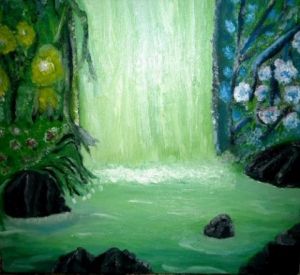 Peinture de Trixie : Pieni valhe ( un petit coin de mensonge)