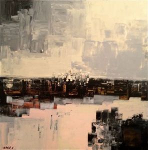 Peinture de LEPRIN: BROUILLARDISE