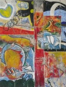 Peinture de Sophie Hair: clair de lune