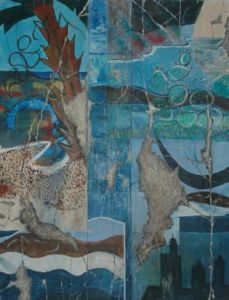 Peinture de Sophie Hair: on dirait le Sud