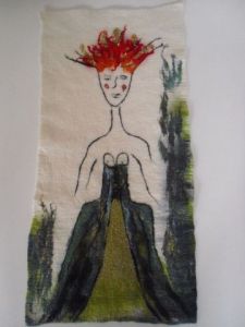 Art_textile de COSIFAJO: La petite princesse
