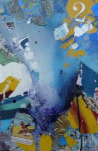 Peinture de antu: le toucan et l'oiseau