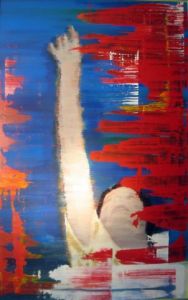 Peinture de Caroline roux: maman