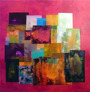 Peinture de LEPRIN: LA VIE EN ROSE ACT 9