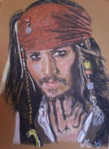 Peinture de Murielle LACOUR: J.DEPP