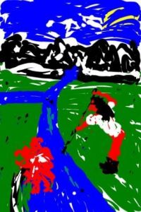 Art_numerique de Zeus: Une autre berge du fleuve Amour