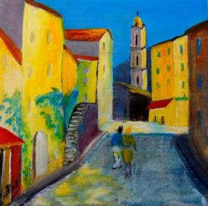 Peinture de Paoli: Sartène