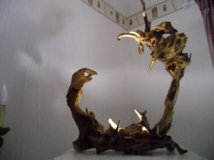 Sculpture de veronique sergent: déséquilibres