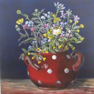 Peinture de MONE: Pot d'avril