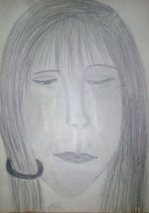 Dessin de Joana Sweet: Tristesse