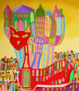 Peinture de Mimi Revencu: The Cathedral