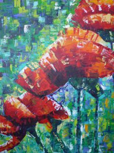 Peinture de Olivia BOA: Poppies