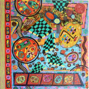 Peinture de Embe: le matin suivant