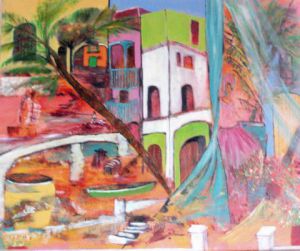 Peinture de Rosiane Priam: La fiancée du pirate 2009-2012