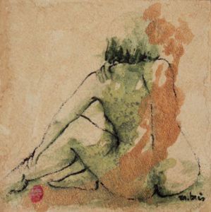 Dessin de Monick Bres : Métallique