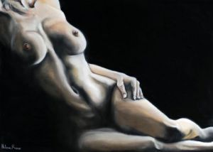 Dessin de Helene Roux: Perspective dénudé