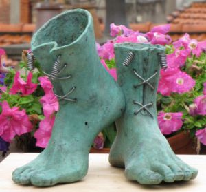 Sculpture de Didier MALLARD: Pieds 
