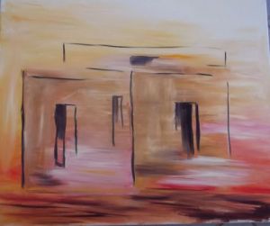 Peinture de charles : tableau berbére