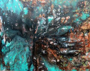 Peinture de Guillaume lpr: Entre deux élements