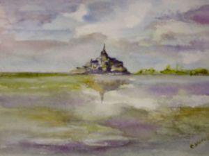 Peinture de Catherine VALETTE: LE JOYAU NORMAND