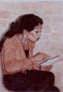 Dessin de Mamoune7: Cours de chant