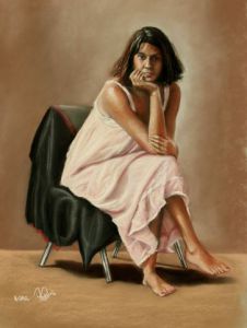 Peinture de ALAIN PESTOURIE: SYLVINA