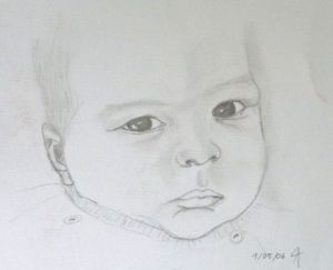 Dessin de alvesc: Bébé métisse