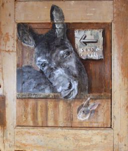 Peinture de Felix: L'ANE