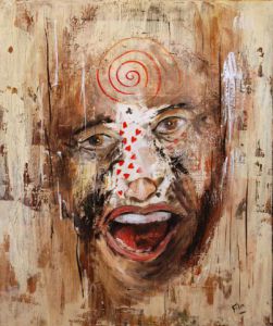 Peinture de Felix: FOU DE JEU