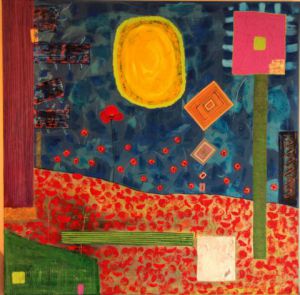 Peinture de Embe: coquelicot