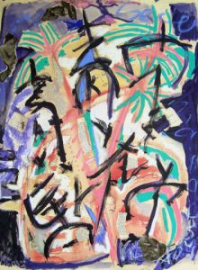 Peinture de MARIE INDIGO: Indigo in chinese