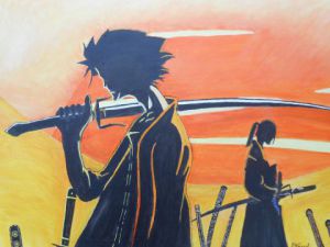 Peinture de Jean Pierre BERARD: Manga K