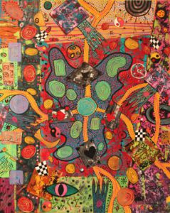 Peinture de Embe: belota a tchernobyl