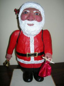 Sculpture de joflo: Le pére Noël