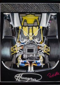 Dessin de past'elle: huayra