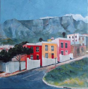 Peinture de Meryl QUIGUER: Bo-kaap