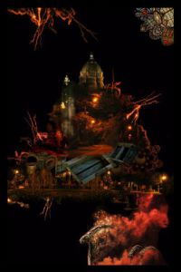 Art_numerique de Angieli: Chemin de Feu