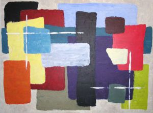 Peinture de valerie jouve: le mur